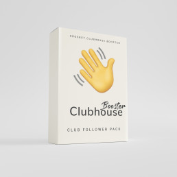 Clubhouse Club Follower Booster von Social Rocket